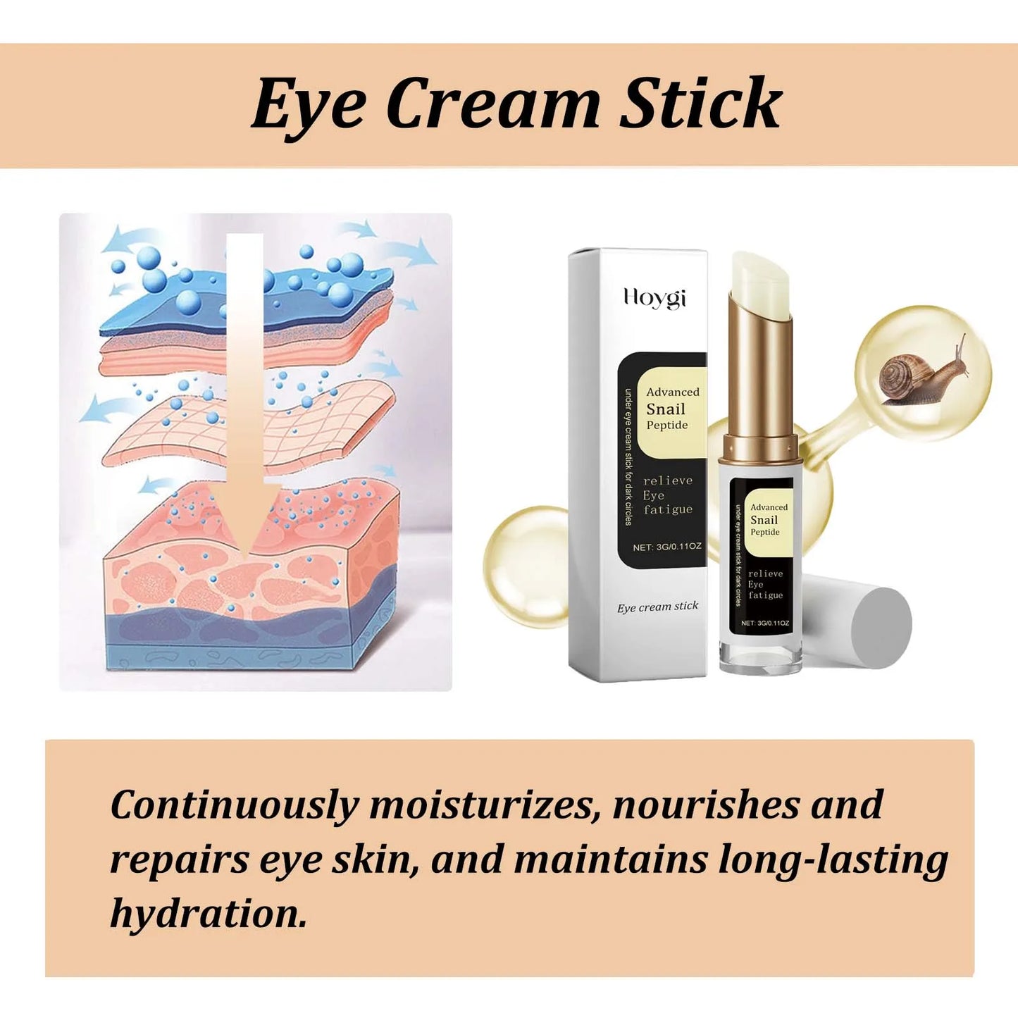 Snail Eye Cream Stick Collagen