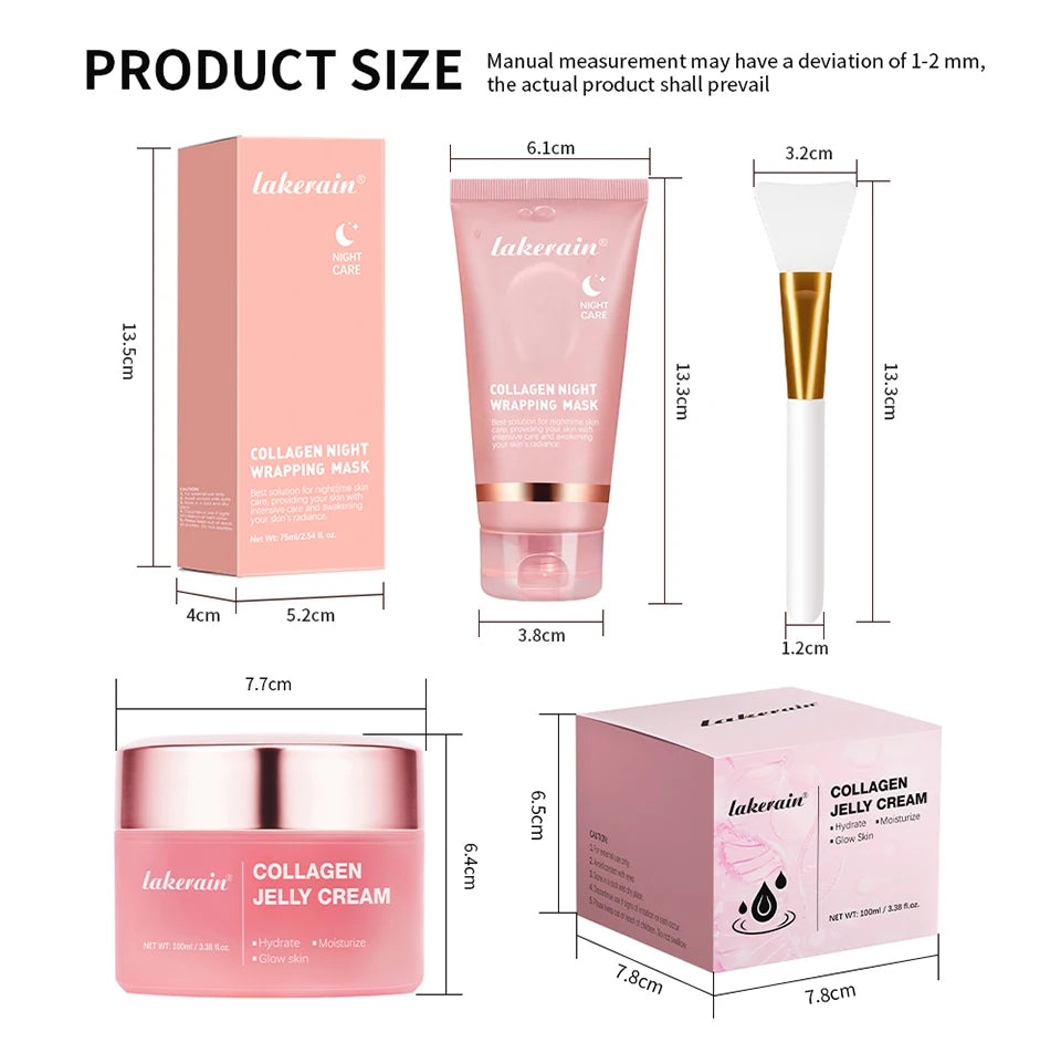 Collagen Peeling Mask Tighten With Brush