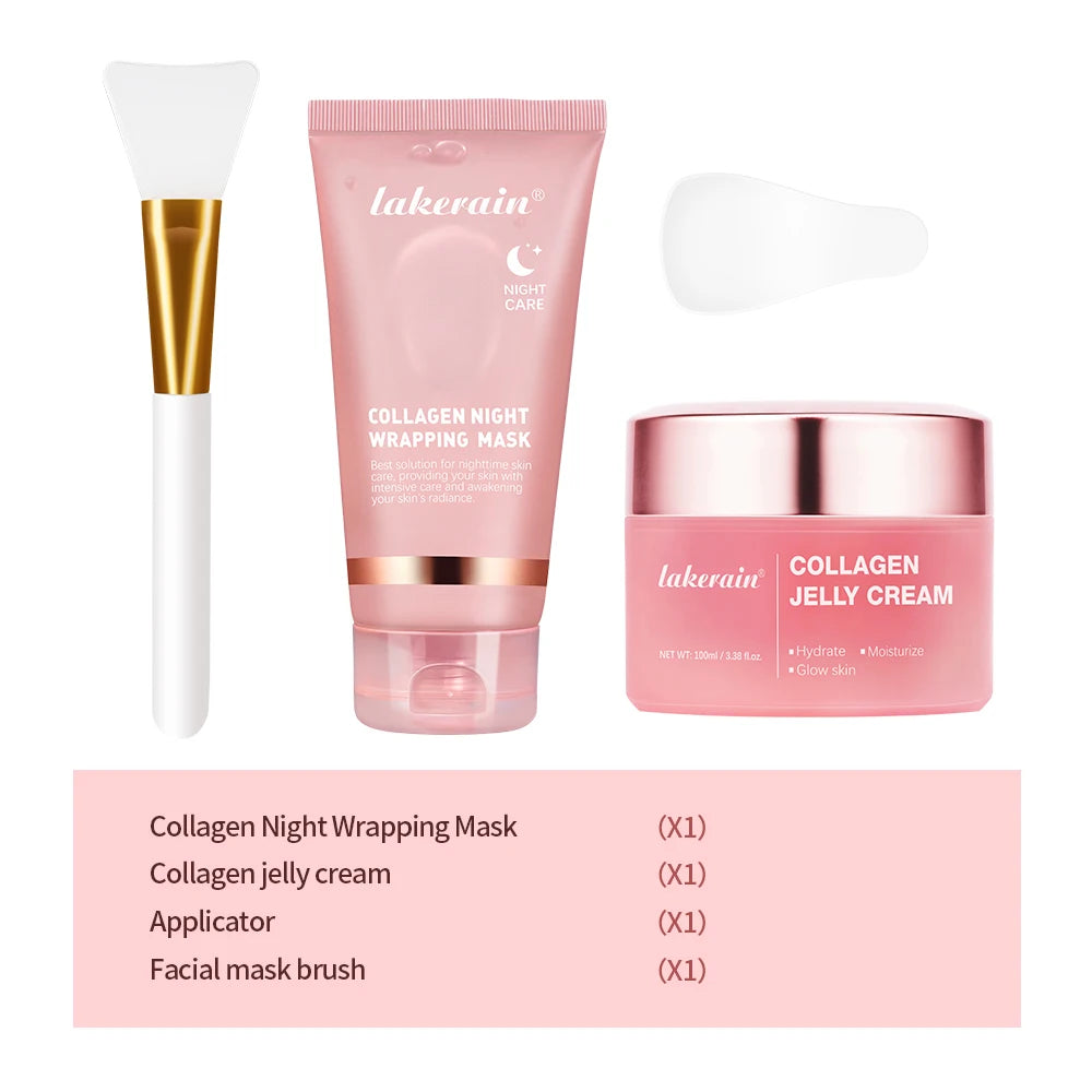 Collagen Peeling Mask Tighten With Brush