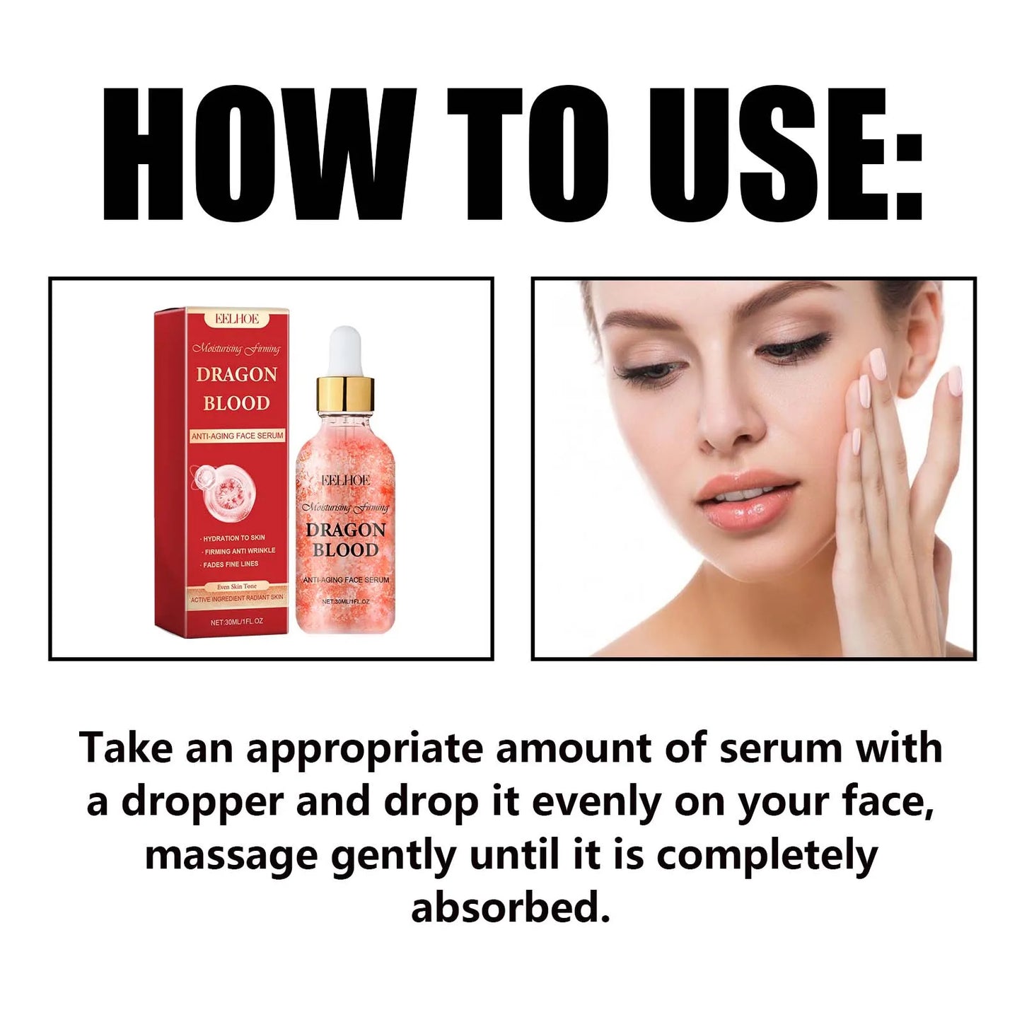 Dragon Blood Facial Serum.