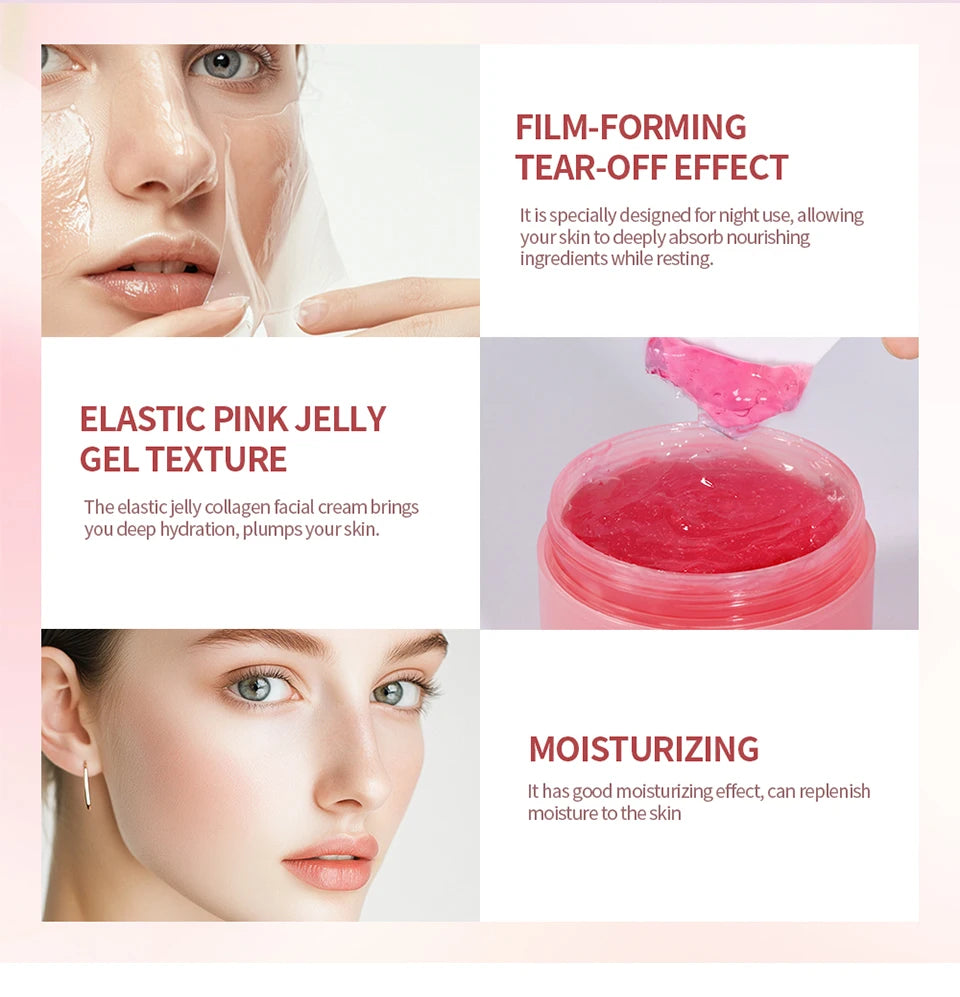 Collagen Peeling Mask Tighten  With Brush