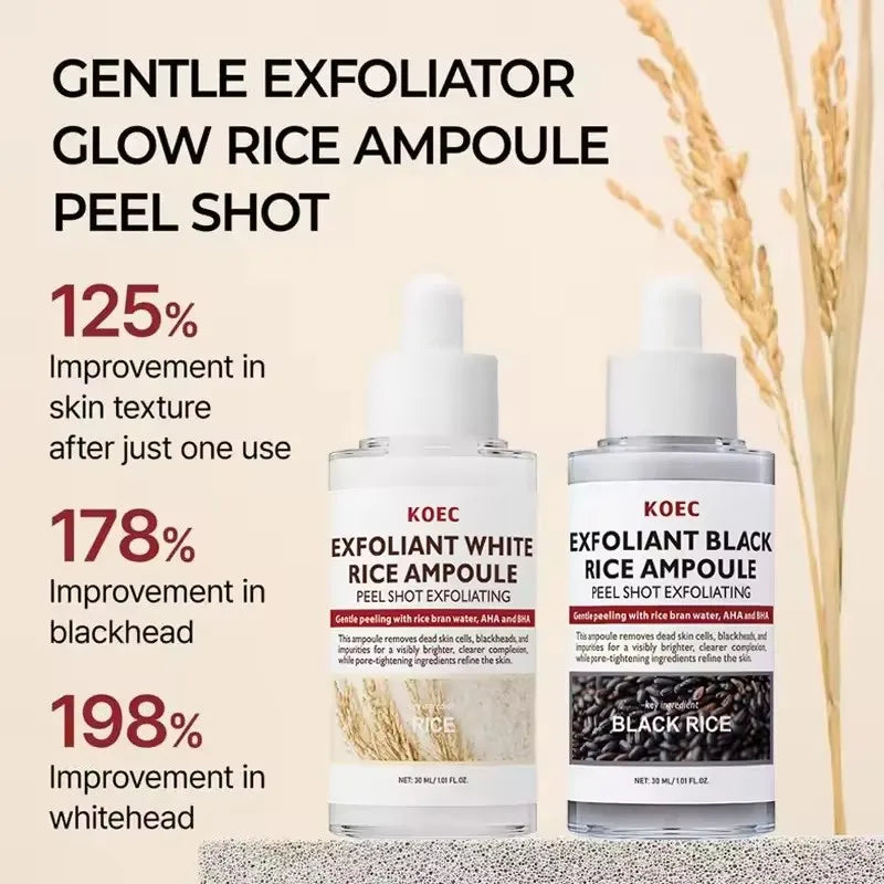 White And Black Rice Exfoliating Hydrating Essence