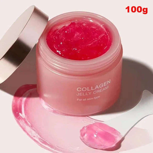 Jelly Face Cream Collagen Soft SPA Nourishing Moisturize Face Shrinks Pores