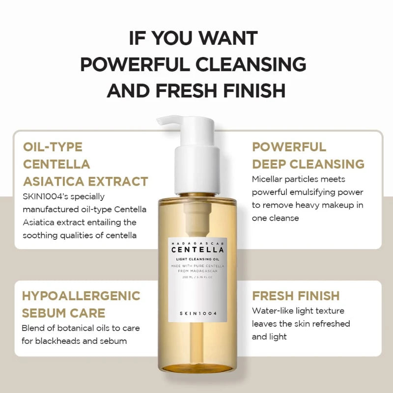 Cleansing Oil Facial Moisturizing Face Cleansing