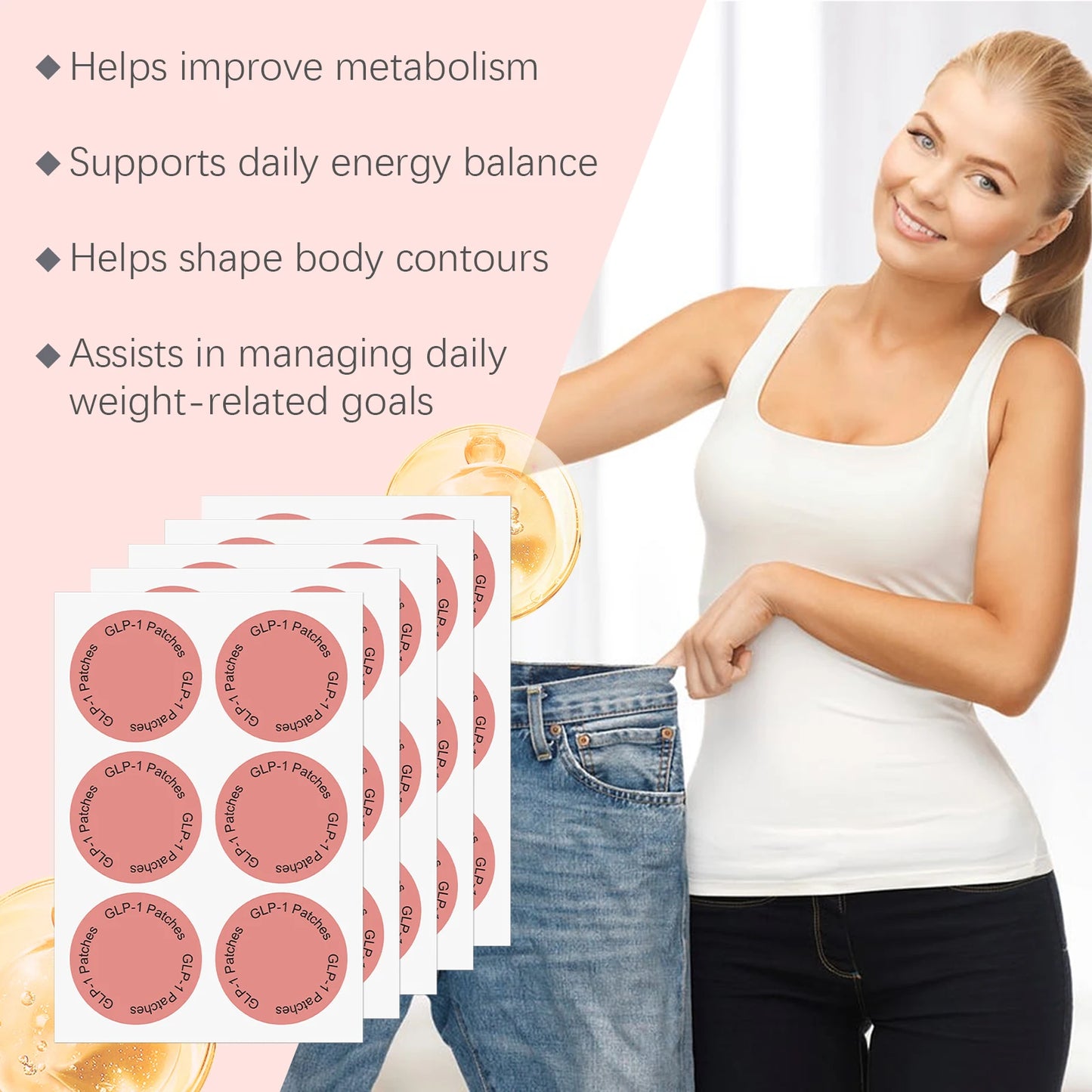 Tightness of the body's skin, daily care patches