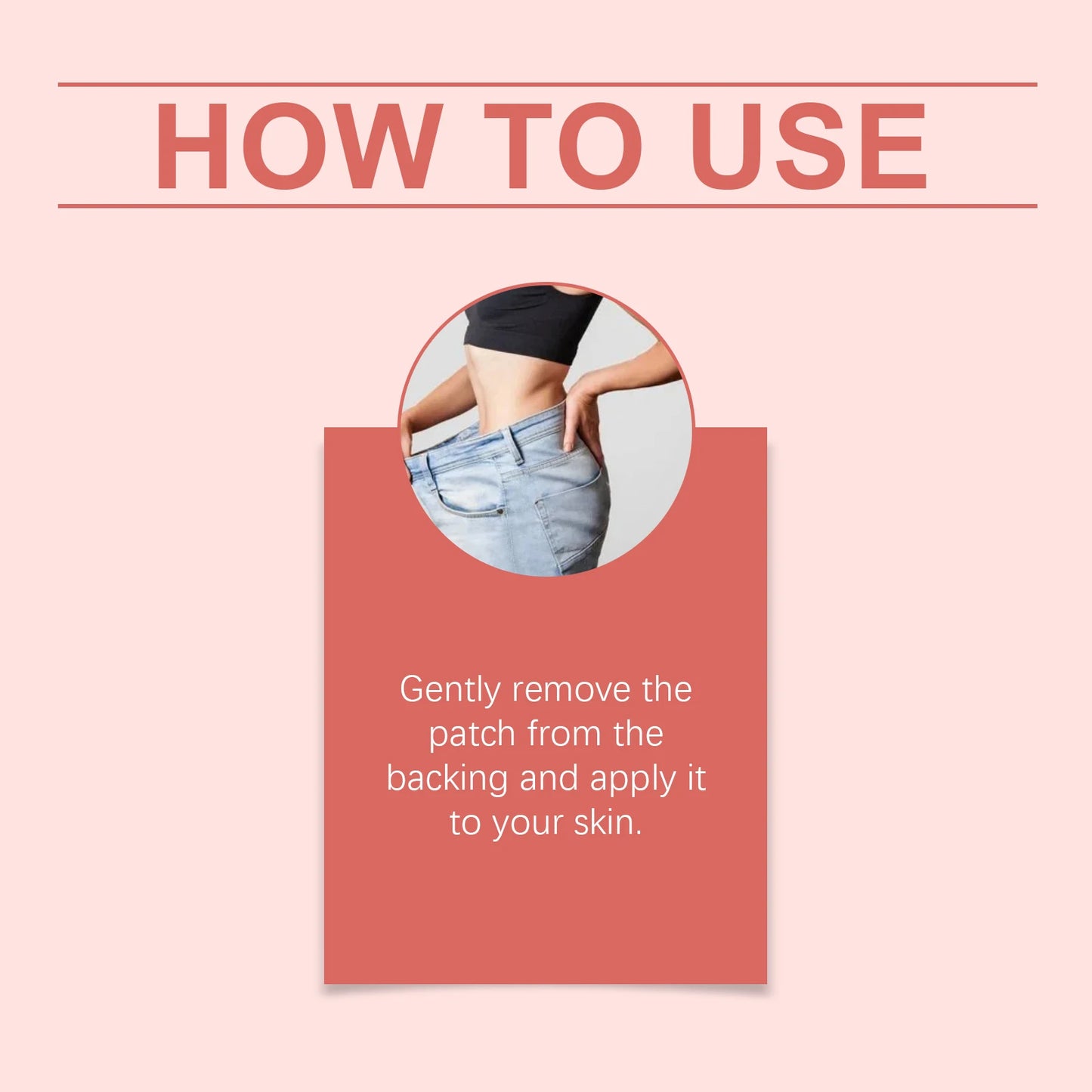 Tightness of the body's skin, daily care patches