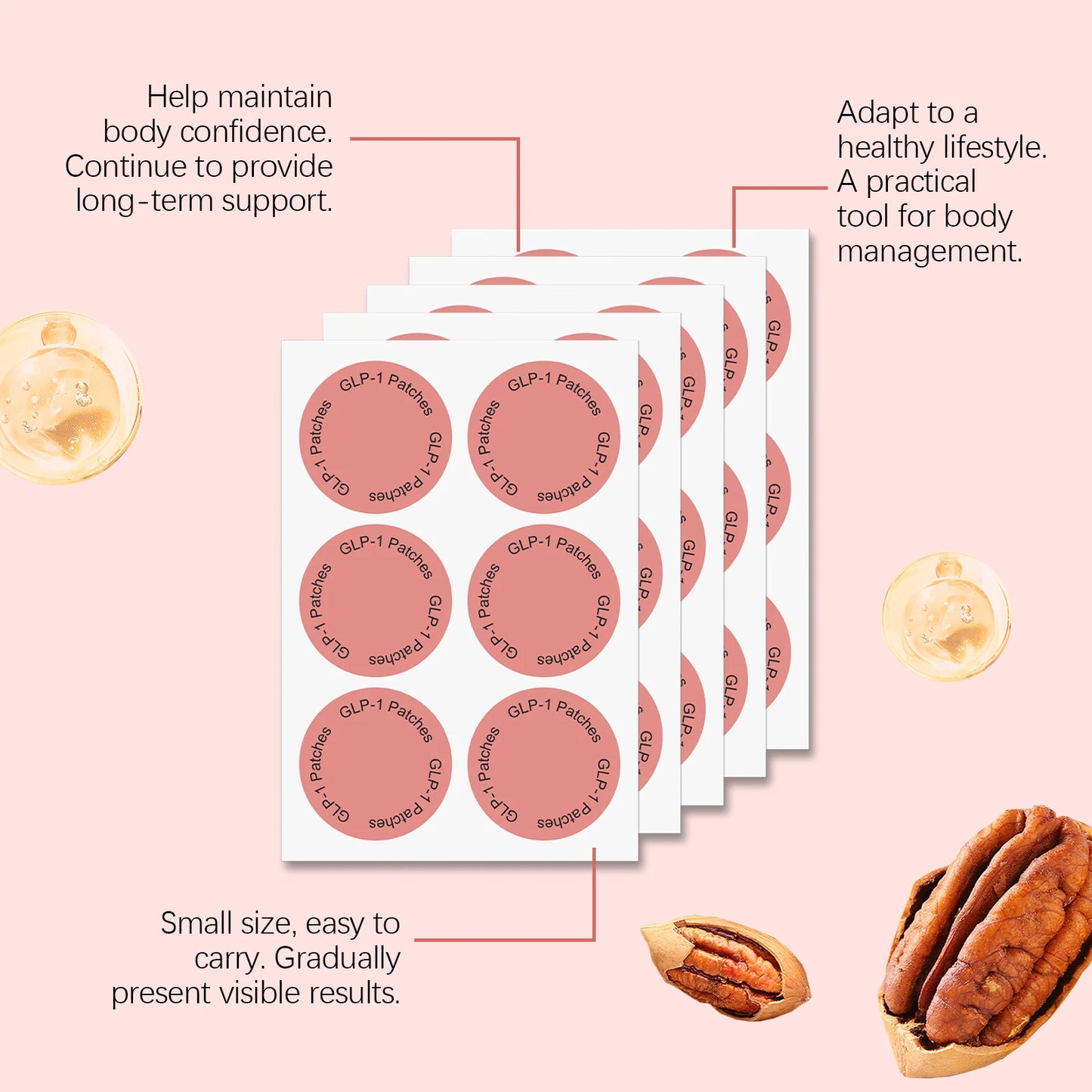 Tightness of the body's skin, daily care patches