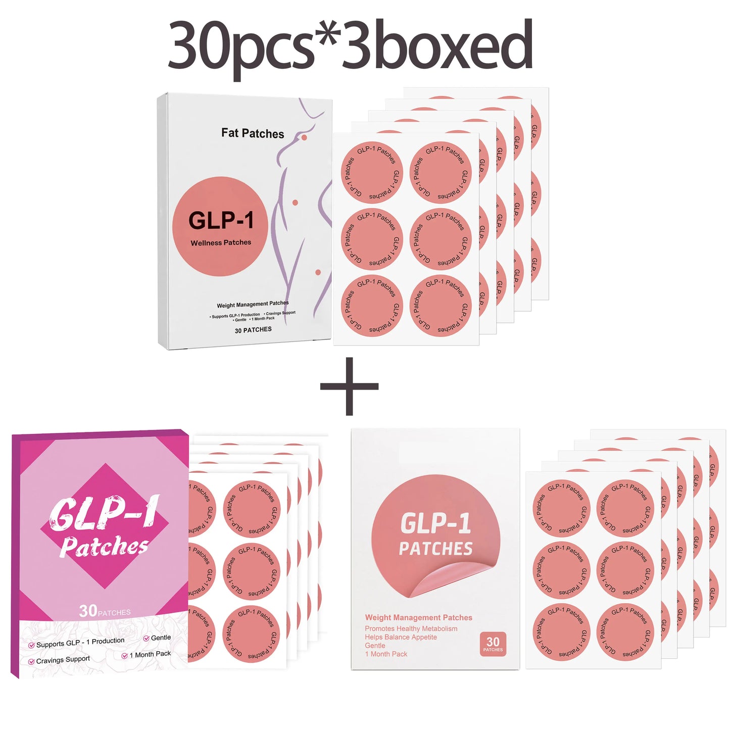 Tightness of the body's skin, daily care patches