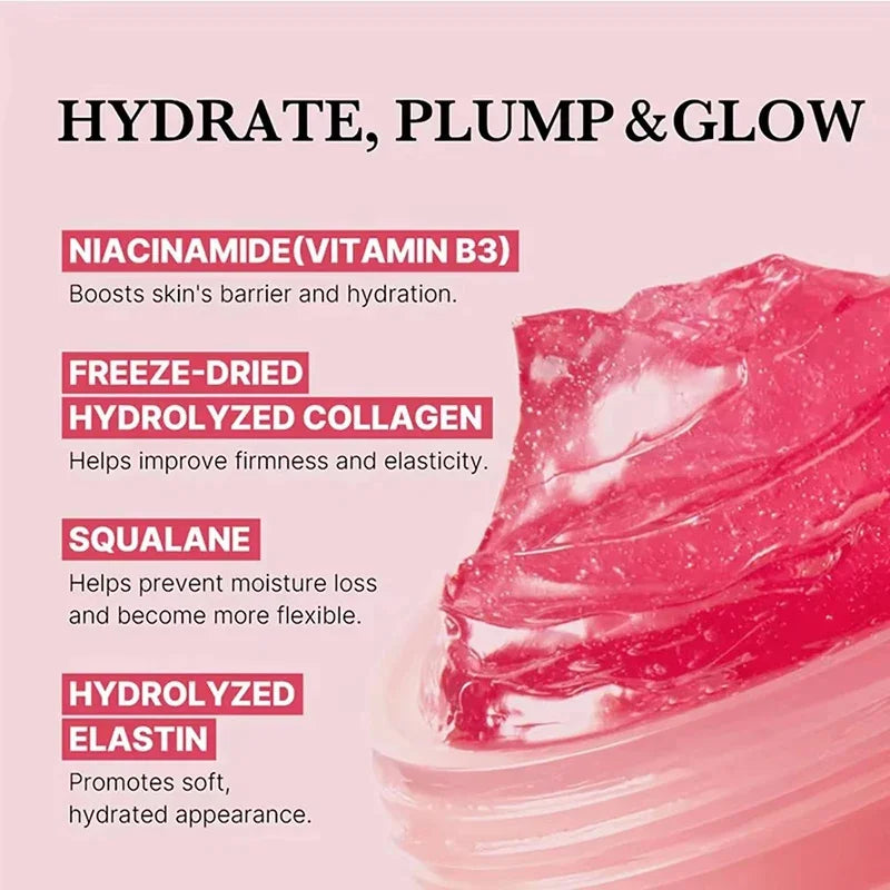 Jelly Face Cream Collagen Soft SPA Nourishing Moisturize Face Shrinks Pores