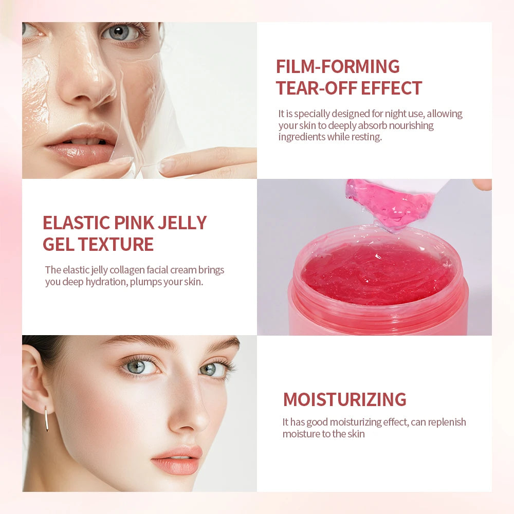 Collagen Peeling Mask Tighten  With Brush
