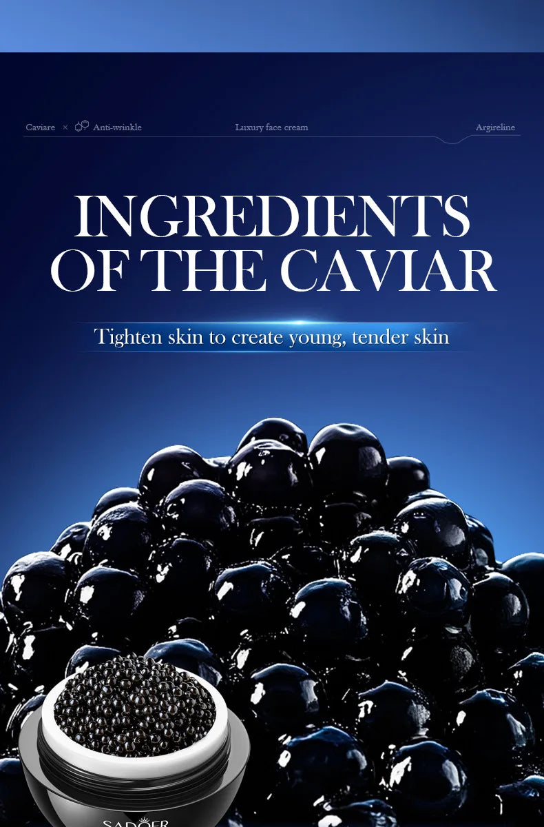 Caviar Anti-Wrinkle Face Cream Collagen Pearl