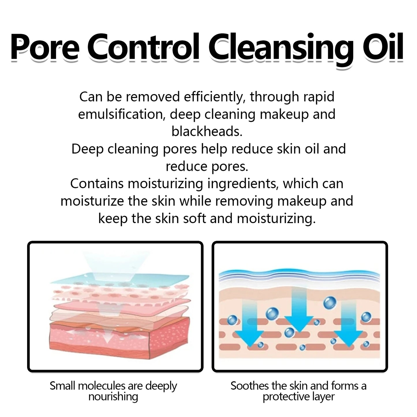Cleansing Oil Makeup and Blackhead Remover