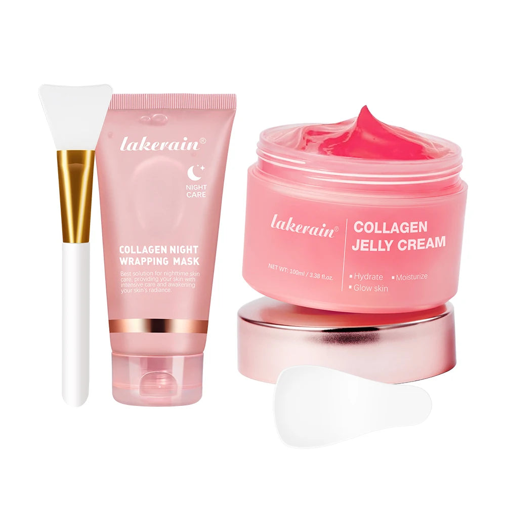Collagen Peeling Mask Tighten  With Brush