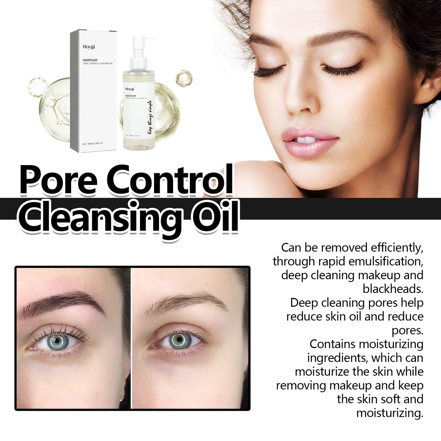 Cleansing Oil Makeup and Blackhead Remover