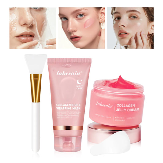 Collagen Peeling Mask Tighten  With Brush